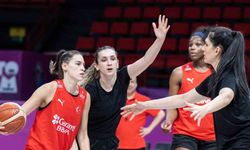 A Milli Kadın Basketbol Takımı, Litvanya maçı hazırlıklarını tamamladı