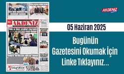 Akdeniz Gazetesinde 05 Haziran 2025'te Hangi Haberlere Yer Verildi