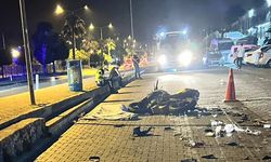 Alanya'da motosiklet kazası can aldı