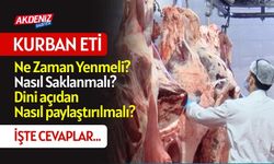 Kurban Eti Ne Zaman Yenmeli, Nasıl Saklanmalı? Dini Açıdan Nasıl Paylaştırılmalı? İŞTE CEVAPLAR…