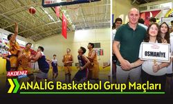 Osmaniye'de Basketbol Grup Maçları Başladı