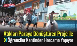 Atıkları Paraya Dönüştüren Proje ile Öğrenciler Kantinden Harcama Yapıyor