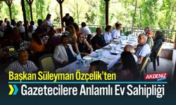 Başkan Süleyman Özçelik’ten Gazetecilere Anlamlı Ev Sahipliği