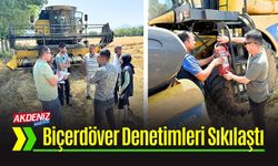 Osmaniye'de Hasat Dönemi Kontrolleri Devam Ediyor