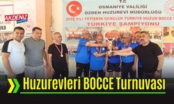 Osmaniye'de Huzurevleri Bocce Turnuvası Düzenlendi
