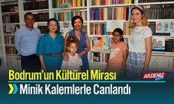 Bodrum’un Kültürel Mirası Minik Kalemlerle Canlandı