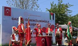 Gazzeli Öğrenciler İstanbul'da Çocuk Şenliğinde