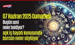 07 Haziran 2025 Cumartesi Günlük Burç Yorumları: Aşk, iş, sağlık hayatınızda neler olacak?