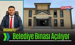 Osmaniye'de Hasanbeyli Belediye Binası Bayramda Açılıyor