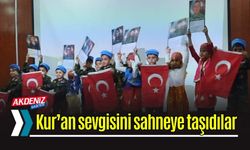 Bahçe’de Kur’an Sevgisi Sahneye Taşındı