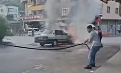Osmaniye'de Araç Yangını Paniğe Neden Oldu