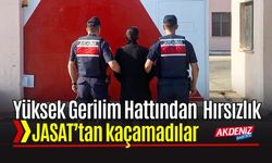 Osmaniye'de Yüksek Gerilim Hattından Demir Çalan 3 kişi tutuklandı