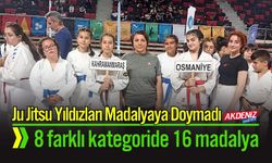Osmaniyeli Ju Jitsu Yıldızları Madalyaya Doymadı!