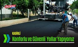 Osmaniye'nin Kadirli İlçesinde Sıcak Asfalt Hamlesi