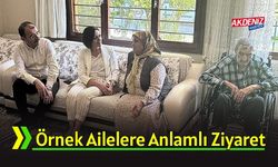 Osmaniye'de Kaymakam Dolu'dan Örnek Ailelere Ziyaret