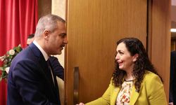 Kritik Görüşme Arnavutluk'ta! Bakan Fidan, Kosova Cumhurbaşkanı Osmani İle Bir Araya Geldi