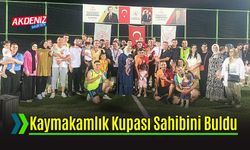 Osmaniye'de Kaymakamlık Kupası'nın Şampiyonu Jandarma Oldu
