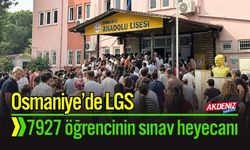 Osmaniye’de Öğrencilerin LGS Heyecanı Başladı