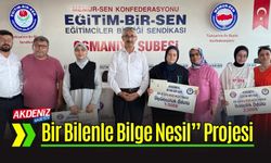 Osmaniye'de “Bir Bilenle Bilge Nesil” Projesinde hayat var