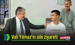 Osmaniye Valisi Yılmaz'ın Aile Ziyaretleri Sürüyor