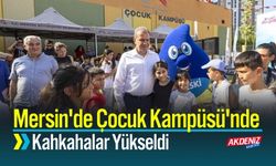 "Başkanım, Sizi Görünce Tansiyonum Düşüyor" Mersin'de Çocuk Kampüsü'nde Kahkahalar Yükseldi!