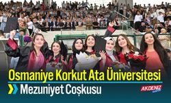 OKÜ Mezuniyetinde Duygusal Anlar ve Gurur Dolu Konuşmalar