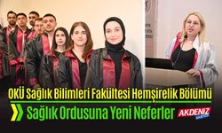OKÜ Hemşirelik Bölümü’nde Yemin Töreni Coşkusu