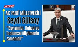 Osmaniye Milletvekili Gülsoy’dan Dayanışma Mesajı