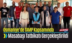 Osmaniye’de TAMP Kapsamında Masabaşı Tatbikatı Gerçekleştirildi