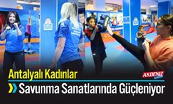 Antalyalı Kadınlar Savunma Sanatlarında Güçleniyor