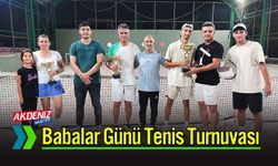 Osmaniye'de Babalar Günü Tenis Turnuvası Nefes Kesti!