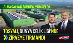 Tosyalı, Dünya Çelik Ligi'nde Zirveye Tırmandı: 21 Basamak Birden Yükseldi