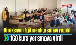 Sürücü Kursları Direksiyon Eğitmenliği Sınavı Yapıldı