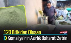 120 Bitkiden Oluşan, Kemaliye'nin Asırlık Baharatı Zetrin
