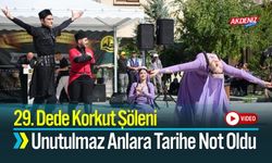 Bayburt'ta 29. Dede Korkut Şöleni Unutulmaz Anlara Sahne Oldu