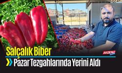 Adana'da Salça Sezonu Başladı: Biberler Pazar Tezgahlarında Yerini Aldı