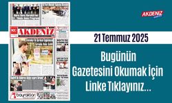 Akdeniz Gazetesinde 20Temmuz 2025'te Hangi Haberlere Yer Verildi