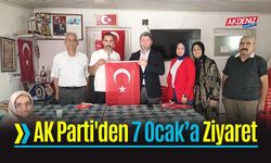 Osmaniye'de AK Parti'den 7 Ocak Engelliler Derneği'ne Ziyaret