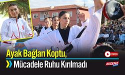 Ayak Bağları Koptu, Mücadele Ruhu Kırılmadı
