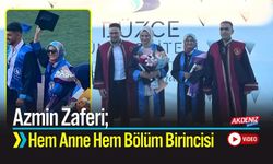 Azmin Zaferi; Hem Anne Hem Bölüm Birincisi Oldu