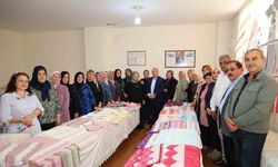 Bafra'da El Sanatları Sergisi Ziyaretçilerden Tam Not Aldı