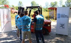 Bartın'da Forklift Eğitimi Kapsamında Usta-Çırak Buluşmaları