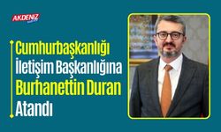 Cumhurbaşkanlığı İletişim Başkanlığı’na Burhanettin Duran atandı