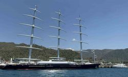 Dünyanın Dev Yelkenlisi Maltese Falcon, Marmaris'te