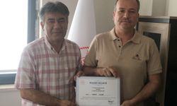 Erdemli'de Sigarayı Bırakan Kamu Personeline Başarı Belgesi
