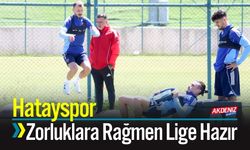 Hatayspor Zorluklara Rağmen Lige Hazır