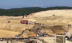 İstanbul Çatalca'da Kum Ocağında Göçük