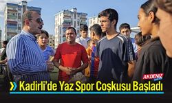 Osmaniye'de Gençler Yaz Spor Okulu Coşkusu Yaşıyor