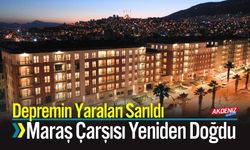 Kahramanmaraş'ın "ticari kalbi"ndeki binalar tamamlandı