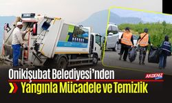 Onikişubat Belediyesi’nden Yangın Seferberliği